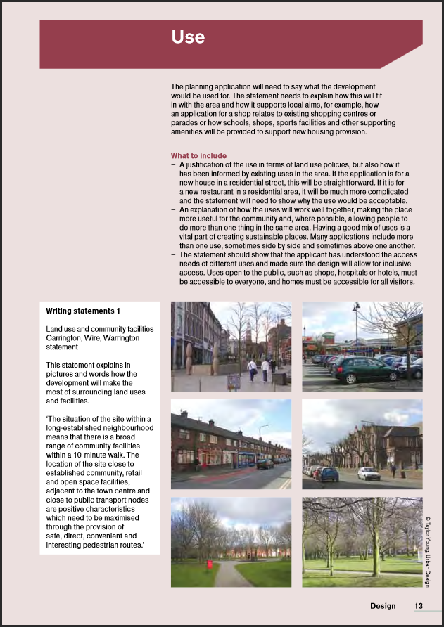 Design and Access Statements guide INSIDE